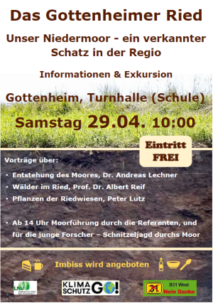 Aktionsplakat: Das Gottenheimer Ried